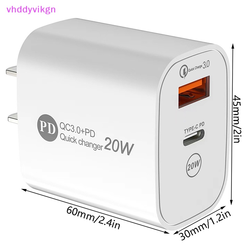 Vhdd PD 20W อะแดปเตอร์ที่ชาร์จ USB 3.0 ชาร์จเร็ว สําหรับโทรศัพท์