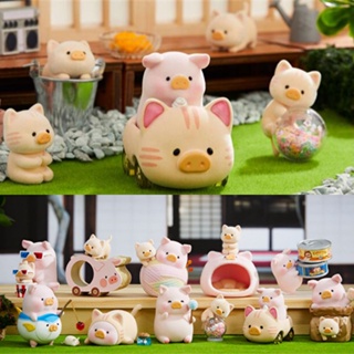 ★Hgtoys★ [Optional] [ ] ของเล่นตุ๊กตา 52toys LuLu Pig 3 Pigs Leisure Day Series Mystery Box สําหรับเด็ก