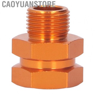 Caoyuanstore RC Hex Hub Extension  Orange Aluminium Alloy Stable Performance Perfect Fit 17mm Wheel Hex Hub Adapter  for 1/7 RC Car