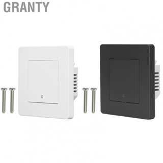 Granty Smart Switch  Device Sharing AC 100‑240V Easy Adjustment 1 Way Light Control Switch Wide Compatibility  for Home