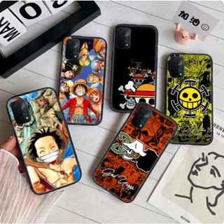 เคสโทรศัพท์มือถือนิ่ม ลายการ์ตูนอนิเมะ One Piece สําหรับ Realme 2 A5 3 Pro 5 5i 5s Q 6 6i 7 7i 52d