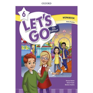 Bundanjai (หนังสือ) Lets Go 5th ED 6 : Workbook with Online Practice (P)