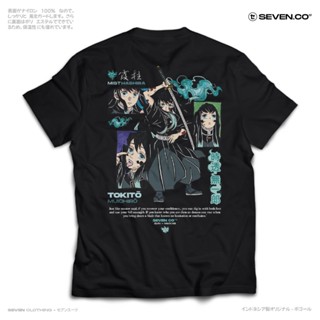 เสื้อยืดแขนสั้นSeven.co - เสื้อยืด ลายการ์ตูนอนิเมะ Demon Slayer MUICHIRO TOKITO Mist HashiraS-5XL