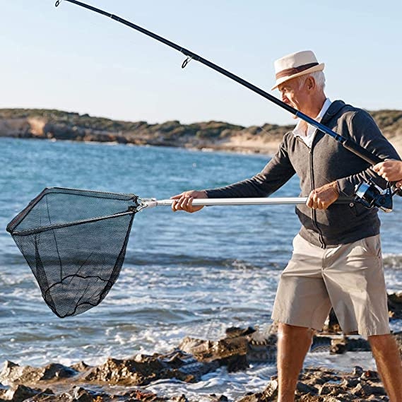 สวิงยืดหดได้ ยาว 1.8,2.1,2.5,3 เมตร สวิงตักปลา กระชอนตักปลา กระชอนตักใบไม้  สวิงช้อนปลา - รูปที่ 2