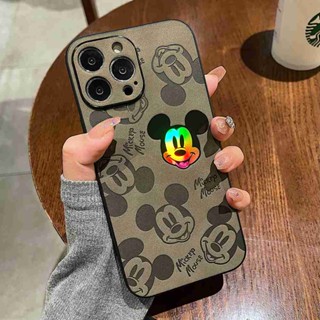 เคสโทรศัพท์มือถือแบบนิ่ม TPU กันรอยกล้อง ลายหนูเลเซอร์ สําหรับ iPhone 7 8 Plus X XS Max XR 11 12 13 14 Pro Max