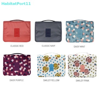 Habitatport กระเป๋าเครื่องสําอาง กระเป๋าออแกไนเซอร์ สําหรับเดินทาง