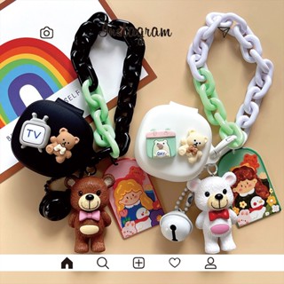 for Baseus WM03 WM02 WM02+ WM01 Plus Case Protective Cute Cartoon Cover Bluetooth Earphone Shell Accessories TWS Headphone Portable