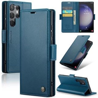 เคส Case for Samsung Galaxy S26 Ultra S25 Edge S24 FE S23 Plus S26+ S23+ S24+ S25+ 5G เคสฝาพับ เคสหนัง โทรศัพท์หนัง PU TPU นิ่ม แบบฝาพับแม่เหล็ก พร้อมช่องใส่บัตร และขาตั้ง Ultra Thin Leather Case Flip Cover Mobile Phone Casing ซองมือถือ c023