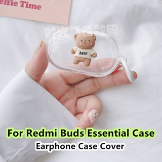 【พร้อมส่ง】เคสหูฟัง แบบนิ่ม สามมิติ สําหรับ Redmi Buds