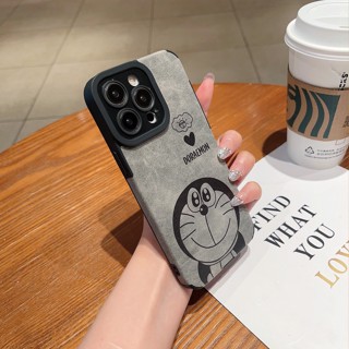 🔥 เคสไอโฟน11โดเรม่อนหนังโทรศัพท์มือถือหนังแข็งกันกระแทกสำหรับ เคส Apple IPhone 11 Pro Max XS Xr เคสไอโฟน7พลัส 14 SE2 2020 iPhone X Max เคส i8plus 11 Pro เคสไอโฟนXR เคสi11 7 12 SE3 13 8 plus เคสไอโฟน13 Case