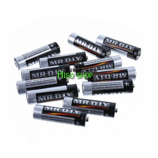 ถ่าน MR.D.I.Y Battery AA 12 ก้อน คุณภาพดี ปราศจากสารปรอท รุ่นเดิมเปลี่ยนแพคเกจใหม่