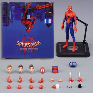 ฟิกเกอร์ อนิเมะ Spider-Man Peter Parker Spider-Man: Into the Spider-Verse ของขวัญสําหรับเด็ก