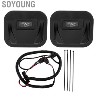 Soyoung 84347814 Tailgate Bed Step Lighting Tailgate Step Light Corrosion Resistant Replacement for Sierra 2500HD and 3500HD 2020 for