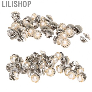 Lilishop No Sew Buttons  Pearl Style Cover Up Buttons Elegant 150Pcs  for Craft