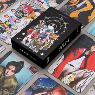 อัลบั้ม SK comeback 55 ชิ้น ★★★★★ โฟโต้การ์ด 5 ดาว รูปคลื่น บรรจุกล่อง สไตล์เกาหลี