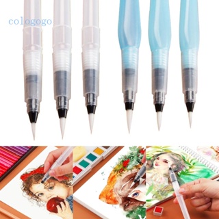 Colo ปากกาสีน้ํา แปรงปากกาสีน้ํา แปรงทาสี แบบรีฟิล ปากกาหมึกสี