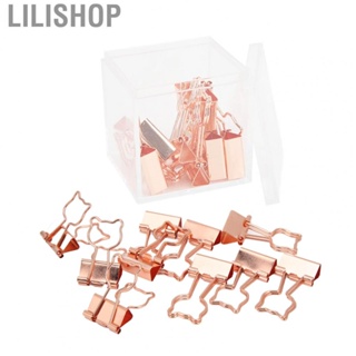 Lilishop Small Binder Clips  Sturdy Durable Binder Clips  for Tickets for File for Document