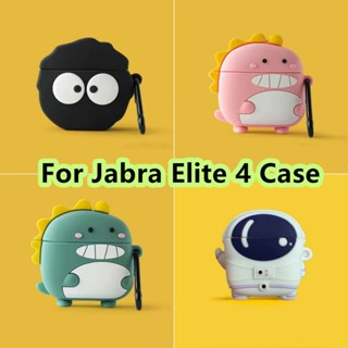 【imamura】เคสหูฟัง แบบนิ่ม ลายการ์ตูน สําหรับ Jabra Elite 4 Jabra Elite 4