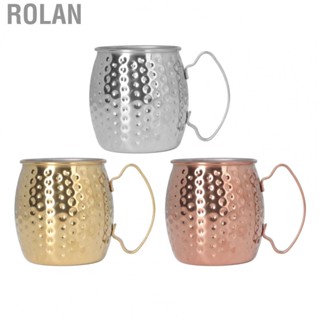 Rolan Moscow Mule Mug  Moscow Cocktail Mug 304 Stainless Steel Exquisite Luxurious  for Bars