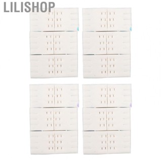 Lilishop Toilet Scrubber Wand Refills  Disposable Toilet Brush Replacement Refills 12 PCS Soluble Multipurpose Convenient Non Woven Fabric  for Bathroom