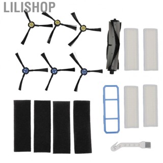 Lilishop Sweeping Robot Brush Kit ABS Roller Brush Replacement with Filters for A7