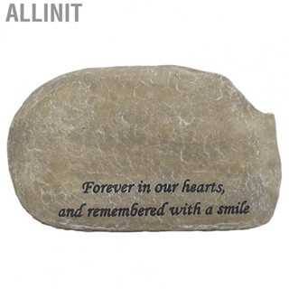 Allinit Grave Markers Pet Tombstone Outdoor for Lawn