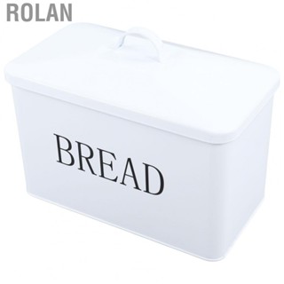 Rolan Small Bread Box Portable Handle Nonslip Base Bread Container For Bread  WP