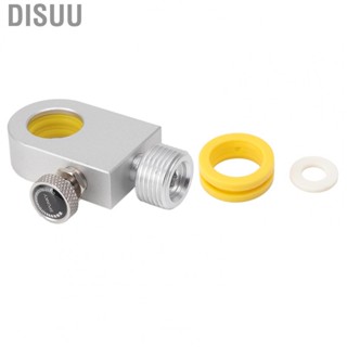 Disuu CO2 Filling Adapter Rustproof Soda Refilling Adapter Valve with W21.8 Connector for