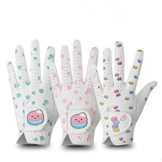 ถุงมือกอล์ฟ ไมโครไฟเบอร์ กันลื่น ระบายอากาศได้ดี สไตล์เกาหลี…