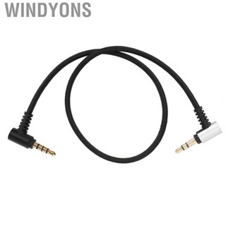 Windyons TRS To TRRS Adapter  3.5mm TRS To TRRS Cable Copper  for RODE SC7