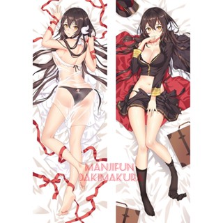 Azur Lane Mikasa ปลอกหมอนอิง ลายการ์ตูนอนิเมะ Dakimakura ขนาด 50x150 ซม. 1217936