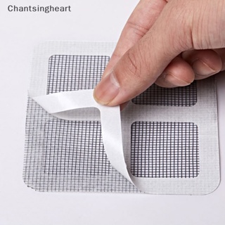 &lt;Chantsingheart&gt; สติกเกอร์ตาข่าย ป้องกันยุง แมลงวัน แมลง สําหรับติดตกแต่งผนังบ้าน หน้าต่าง 10 ชิ้น