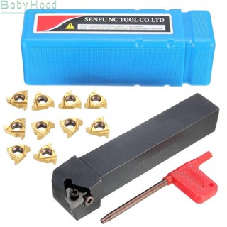 【Big Discounts】Lathe Turning Tool Boring Bar Turning Tool SER2020K16 10Pcs 16ER AG60 Insert#BBHOOD