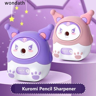 Wonda Kuromi กบเหลาดินสอ อุปกรณ์การเรียน รางวัล การ์ตูน เครื่องมือกลไกหมุนด้วยมือ