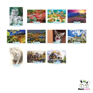 Jigsaw Puzzle 500 ชิ้น ตัวต่อจิ๊กซอว์ ลายทั่วไป ภาพธรรมชาติ สิ่งก่อสร้าง สัตว์ Thanaroj MagicLand6