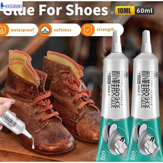 10/60ml Super Strong Universal Shoe-repairing Adhesive Shoemaker Waterproof Shoe Repair Sealant Leather Shoe Repair Glue อุปกรณ์เสริม KDURANT