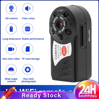 ❥❥ Mini Q7 Camera 1080p Full Hd Wifi Dv Dvr Wireless Ip Cam Mini Video Camcorder Recorder Infrared Night Vision กล้องขนาดเล็กการตรวจสอบระยะไกล