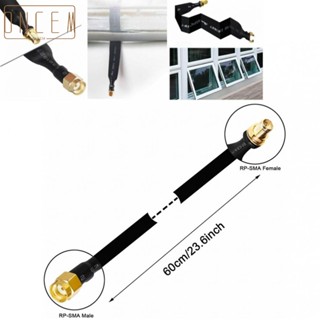 【ONCEMOREAGAIN】Extension Cable Flat-Window Helium Hotspot RP-SMA Male To RP-SMA Female