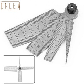 【ONCEMOREAGAIN】Taper Gage High Precision Stainless Steel Wedge Feeler Measuring Tool 0-29mm