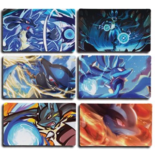 Lucario แผ่นรองคลาน ลายโปเกม่อน 001 ขนาด 600x350 มม. TCG