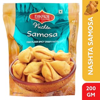 Nashta Samosa (Bikaji) 200g.บิคาจิ นาชต้า ซาโมซ่า 200 กรัม.