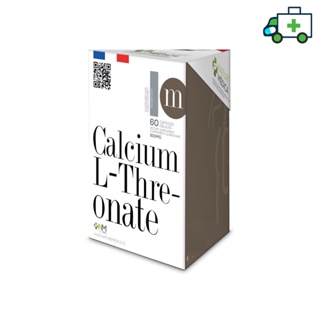 Nature Medica Natural Calcium L-Threonate 500 MG อาหารเสริม แคลเซียม 60 แคปซูล [Life]