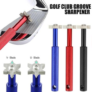 New Golf Club Groove Sharpener / Cleaner with 6 Blades Golf Tool Accessories