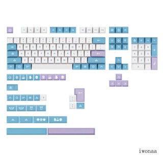 Iwo ปุ่มกดคีย์บอร์ด 137 คีย์ XDA PBT สีผลไม้ สําหรับคีย์บอร์ด