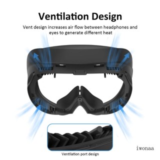 Iwo แผ่นฟองน้ํา อินเตอร์เฟส VR อุปกรณ์เสริม สําหรับหูฟัง Pico 4 VR