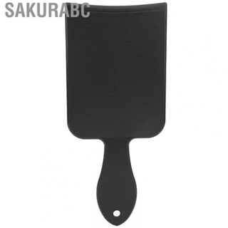 Sakurabc Paddle Highlighting Board Frosted Handle Styling Tool Portable for Salon