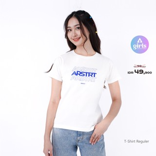 ใหม่!! เสื้อยืด ลาย Akari White Kaos 1B000