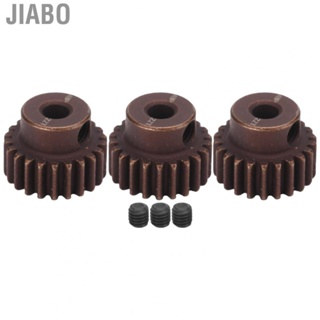 Jiabo 3pcs RC 3.175mm 48DP 22T Steel Pinion Gear Set for 1/10 Car Brushless Brushed