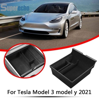 กล่องเก็บของที่พักแขน คอนโซลกลาง อุปกรณ์เสริม สําหรับ Tesla Model 3 Model Y