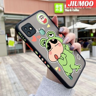 เคสมือถือ แบบใส ลายการ์ตูนชินจัง ขอบสี่เหลี่ยม กันกระแทก สําหรับ Infinix Smart HD 2021